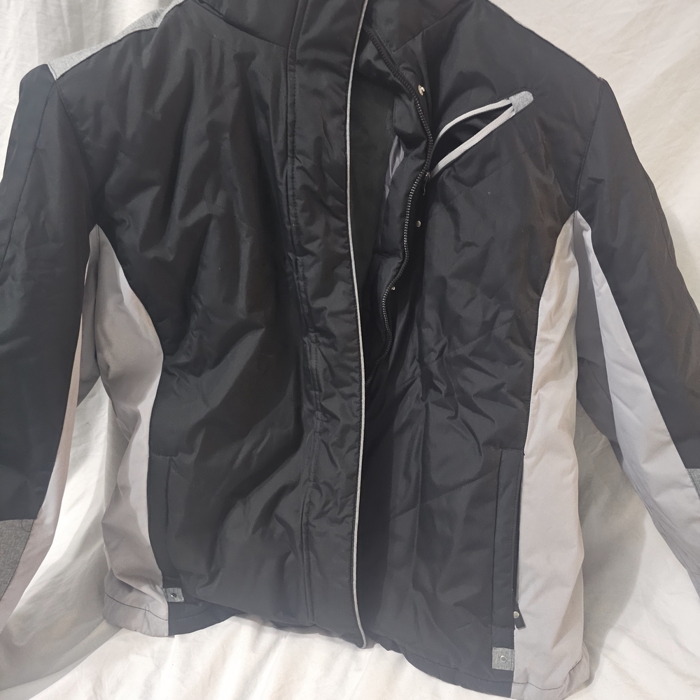 Men's Black and Gray Performance Jacket